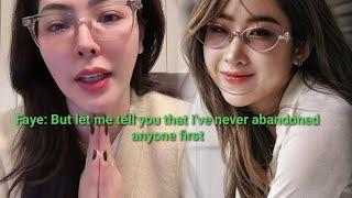 Faye new live with English trans | Faye has no plan to have a new partner