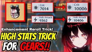 Tower of Fantasy GEAR ENHANCEMENT TRICK!! Get HIGH STATS with this TRICK!!!