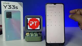 How to Change Navigation bar or enable Gesture in Vivo Y33s