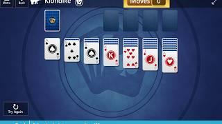 Star Club\Klondike\Expert II: Solve the deck in no more than 100 moves