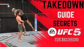 UFC 5 |  HOW TO DO ALL TAKEDOWNS COMPLETE  GUIDE | TIPS / TUTORIAL