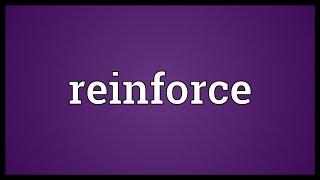 Reinforce Meaning