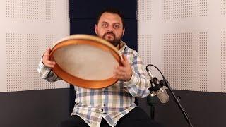 Natural Goat Skin Frame Drum 18" - Easy Tuning & beautiful Sound!