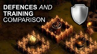 Defences and Training - They Are Billions Guide