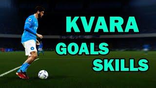 Khvicha Kvaratskhelia | PES Realism | Goals & Skills