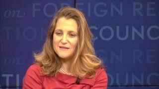 Clip: Chrystia Freeland on Women's Rights