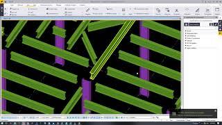 Tekla Structures Model Auto Extend N Placing Beam