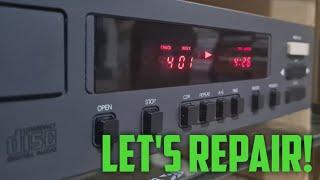 NAD 5440 Late 80s CD Player - Repair & Laser Replacement