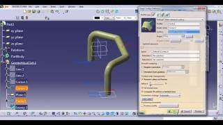 Catia 3D pipe design