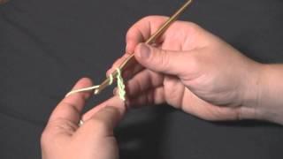 How to Crochet: Foundation Double Crochet FDC (Right Handed)