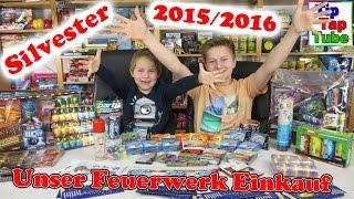 Silvester 2015 (Teil 1) Kinder und Tisch Feuerwerk kaufen auspacken Zuschauergrüße Kinderkanal