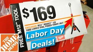 Home Depot LABOR DAY Tool Deals 4K: Milwaukee/DeWalt/Ryobi/Makita