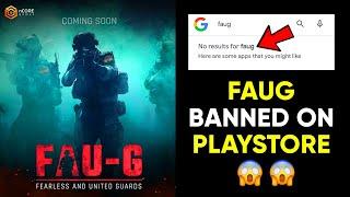 FAUG GAME BANNED ON PLAYSTORE  | Gaming News #1