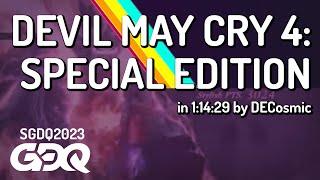 Devil May Cry 4: Special Edition by DECosmic in 1:14:29 - Summer Games Done Quick 2023