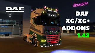 ETS2 DAF XG/XG+ Addons v2 1.42 | Euro Truck Simulator 2 | #ETS2 Mod | 1.41 - 1.42 - 1.43 | Blade1974