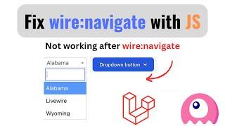 Fix wire:navigate javascript component not working | Livewire 3
