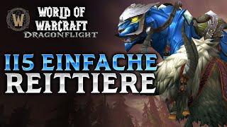 Die 115 schnellsten und einfachsten Reittiere in World of Warcraft | Dragonflight Sammler