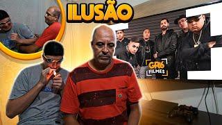 MEU PAI REAGINDO A MÚSICA "ILUSÃO" ME FINGI DE NÓIA E APANHEI MUITO!!!!!