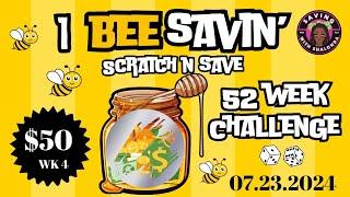 I BEE SAVIN'/ 52 WEEK CHALLENGE/Ep 4 SAVING FOR  AN EMERGENCY FUND /FUN WAYS TO SAVE MONEY