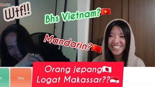 Orang Jepang Ngagetin Pake Logat Makassar, Bhs Vietnam & Mandarin