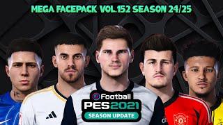 MEGA FACEPACK VOL.152 SEASON 24/25 - PES 2021 SMOKEPATCH & INFERNO PATCH