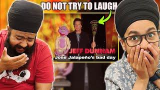 INDIAN Couple in UK React on "José Jalapeño's bad day" | Arguing with Myself | JEFF DUNHAM