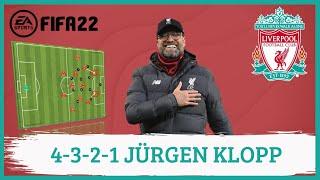 Jürgen Klopp 4-3-2-1 Liverpool FIFA 22 |Tácticas|