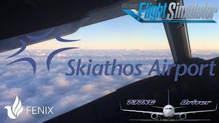 Fenix A320 | Landing at Skiathos | Tutorial | Real Airline Pilot