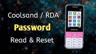 How To Read Password of Any RDA / Coolsand Device | GSM All Fix