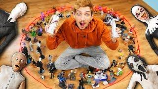 I spend 24 Hours with all my Polymer Clay Figures and GRANNY l CHALLENGE