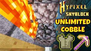 Best Cobblestone Generator Setup in Hypixel SkyBlock. Unlimited Cobble with NO Potions!