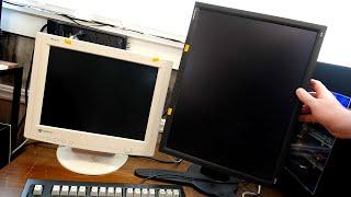 Testing Two Nifty Old LCD Monitors