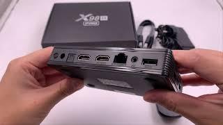 x98h pro allwinner h618 android 12 tv os box Quick Preview