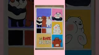 We Bare Bears  Mood board| #art #drawing #webarebear #painting #moodboard #shorts