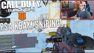 USING KEYBOARD AND MOUSE ON PS4! | BO4 Sniping - XIM APEX