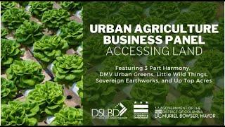 Urban Agriculture Business Land Access Panel