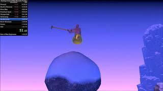 Getting Over It Speedrun in 1:17 (Old World Record)