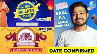 Amazon Great Indian Sale 2024 - Sale Date & Bank Offers Flipkart Big Billion Days Sale 2024 Date