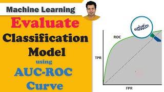 Best Explanation of Evaluating Classification Model using AUC-ROC Curve