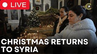 LIVE | Syrian Christians Celebrate First Christmas in Damascus After Assad's Fall | CLRCUT