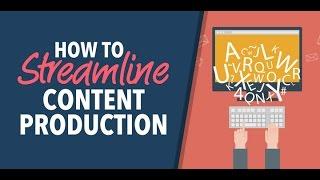 How to Streamline the Production of your Membership Content