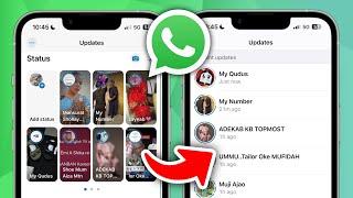 How to Change WhatsApp Status Layout! 2024