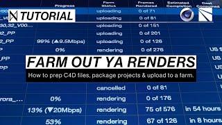 C4D TUTORIAL | Cloud Rendering 101 [Cinema 4D & Pixel Plow]