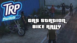 TwitchRP | GTA V Roleplay | Gas Station Bike Rally