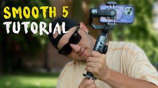 Zhiyun Smooth 5 - Full Tutorial