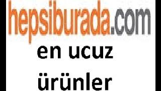 HEPSİBURADA EN İYİ VE EN UCUZ 5 ÜRÜNLER