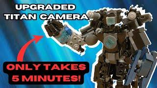 how to build lego Titan Cameraman from the Skibidi Multiverse