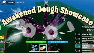 Awaken Dough Showcase on Blox Fruits!