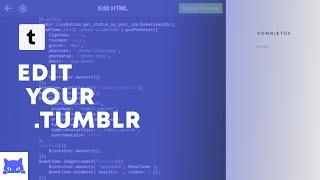 How to Edit Your Tumblr [NEW] | Theme, Cursor, Scroll Bar, Add Music,Tagged Pages
