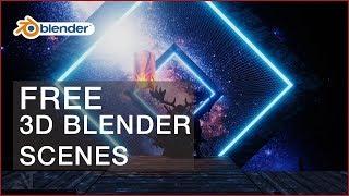Download Free 3D  Blender Files  | Blender 2.8 .